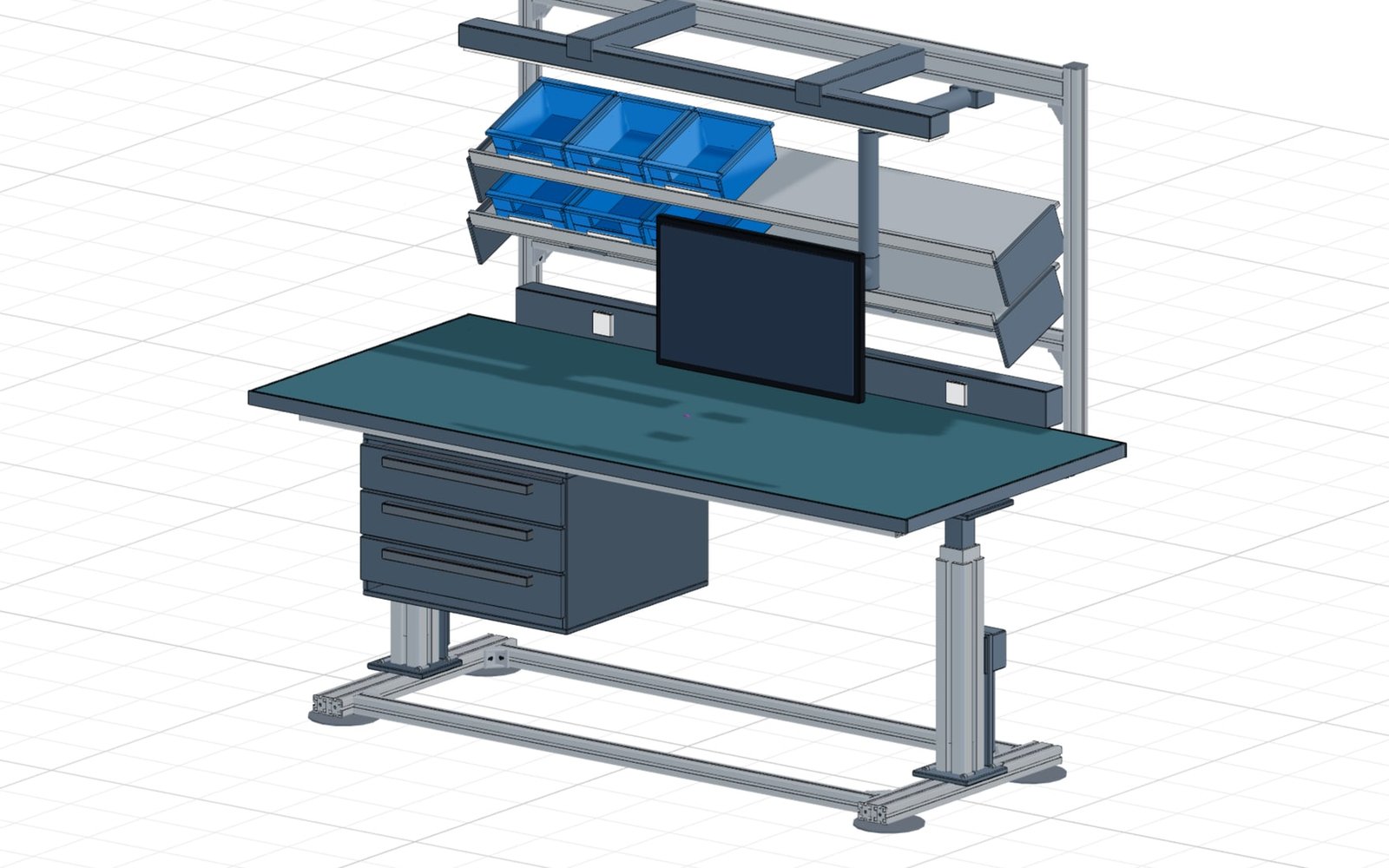 Component Configurators example: Height-adjustable ESD assembly workstation