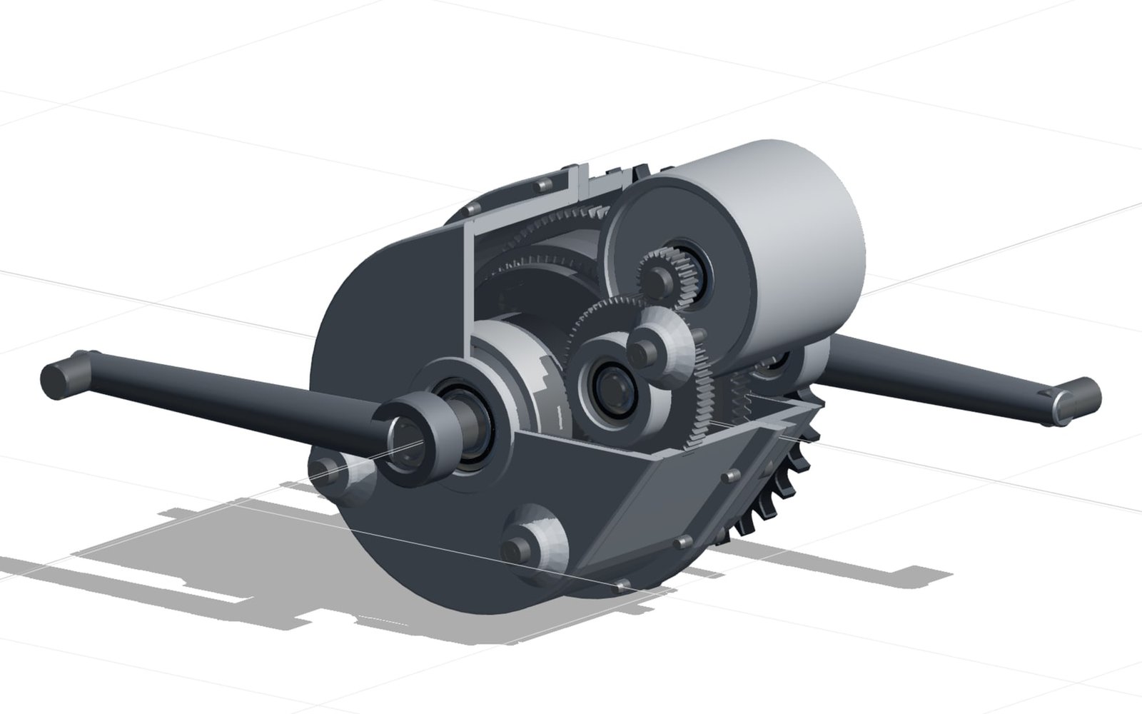 Engineering example: E-MTB mid-drive with eCVT