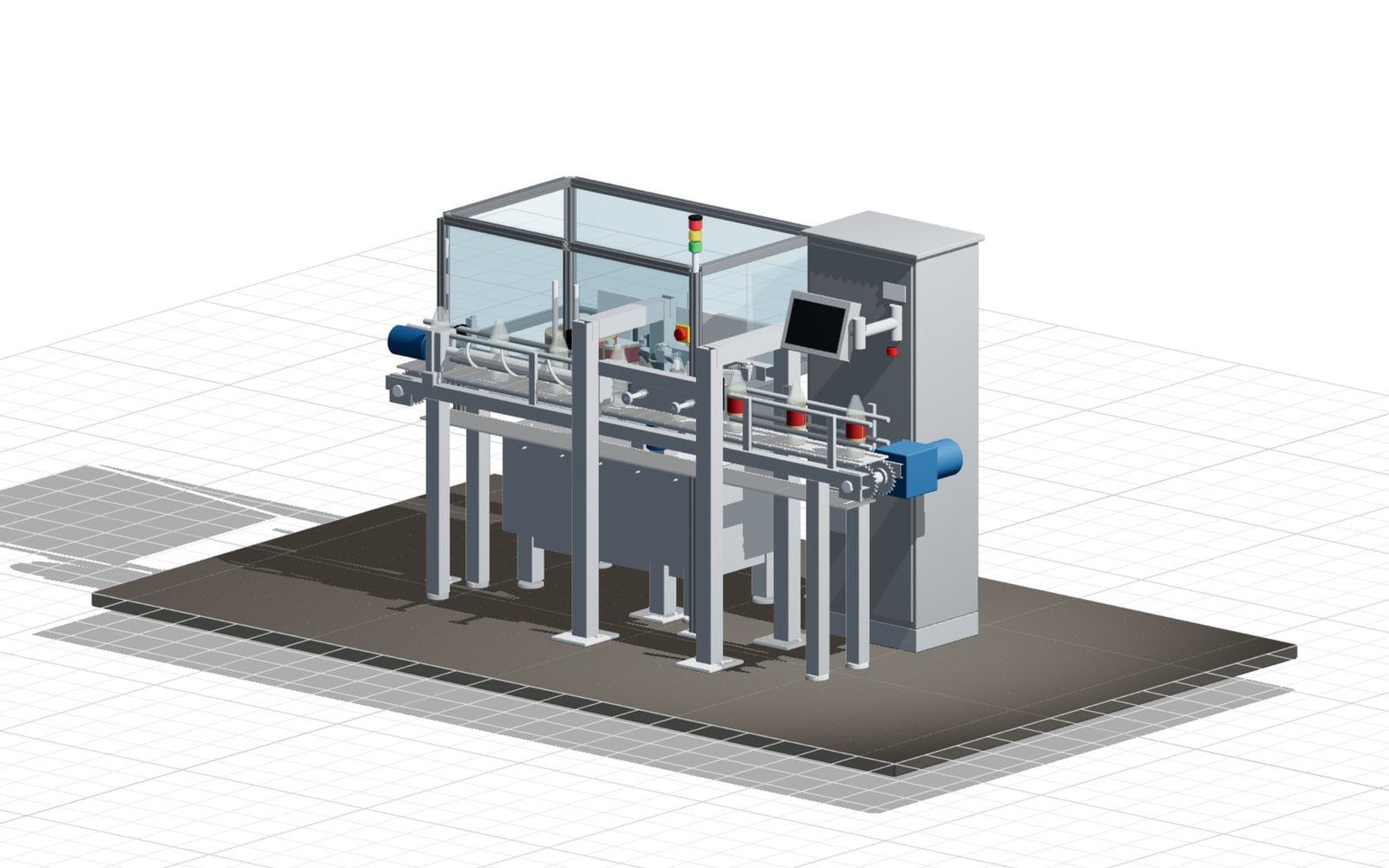 Engineering example: Bottle labelling machine